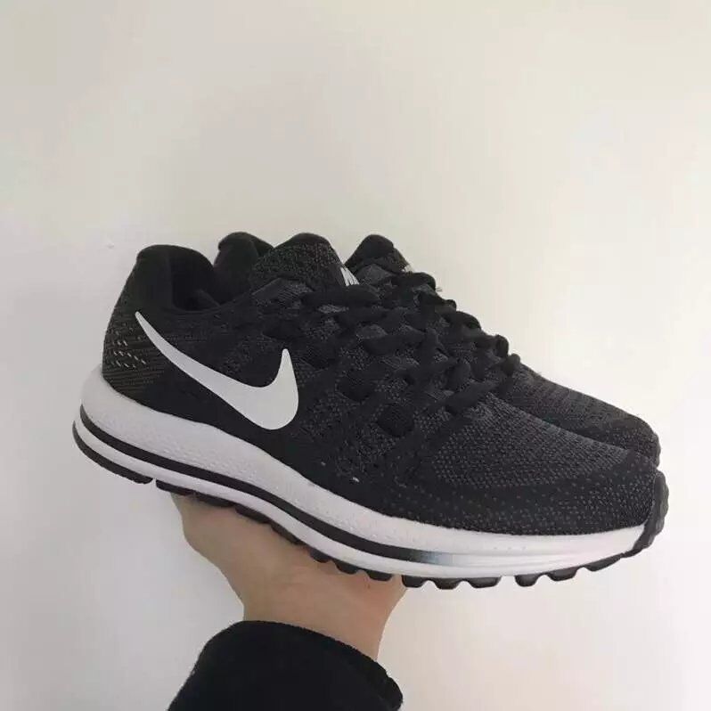 Women Nike Air Zoom Pegasus V12 Black White Shoes